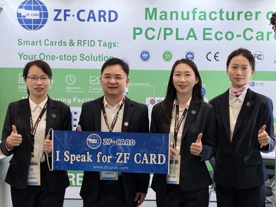 展豐科技重磅亮相2025法國智能卡展覽會